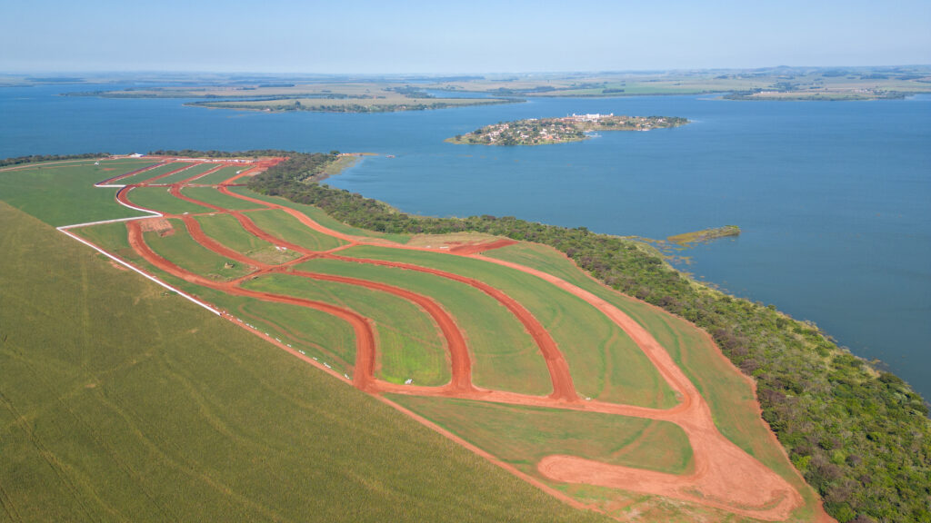 Reserva da Ilha Residence, empreendimento da GSP Loteamentos, em construção.